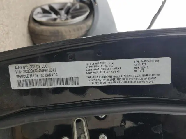 2021 DODGE CHARGER SCAT PACK  
