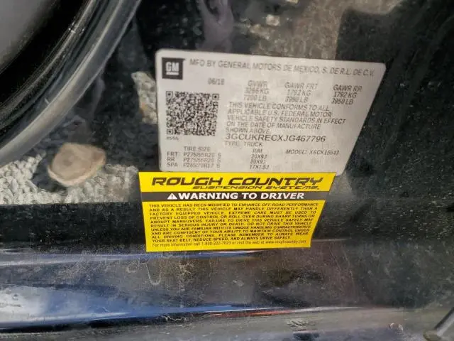 2018 CHEVROLET SILVERADO K1500 LT  