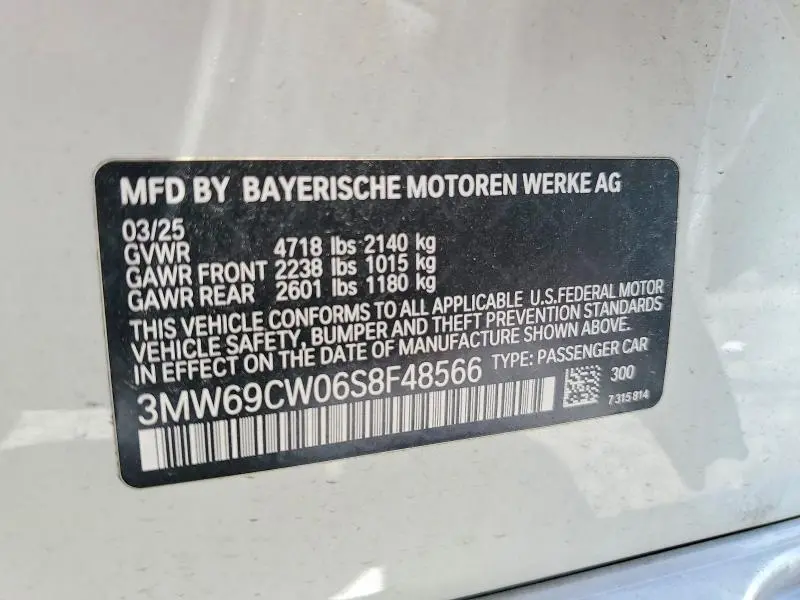 2025 BMW 330I   