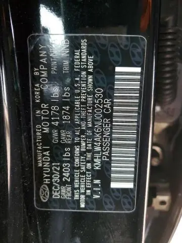 2022 HYUNDAI ELANTRA N