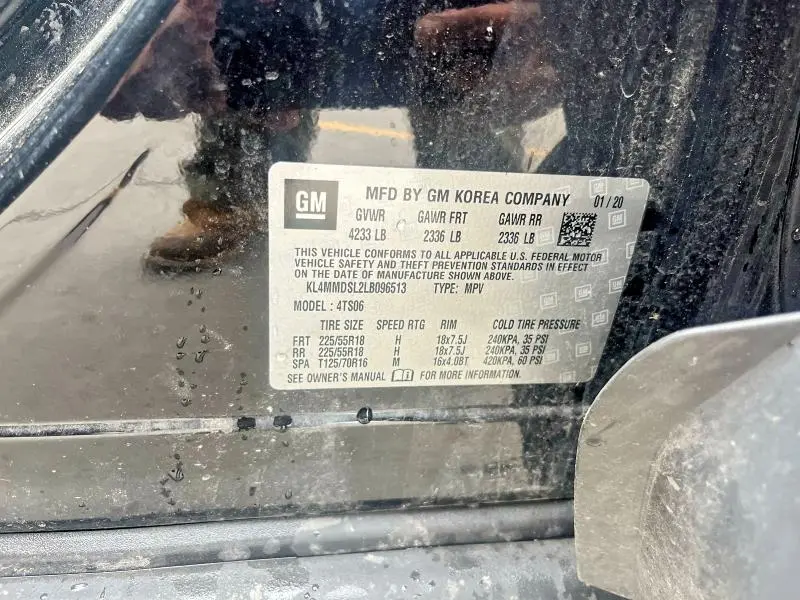 2020 BUICK ENCORE GX SELECT  