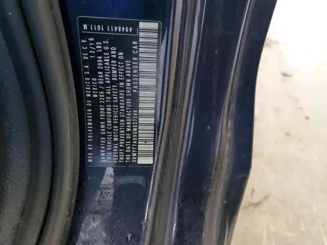 2016 VOLKSWAGEN GTI S/SE  