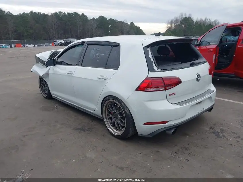 2019 VOLKSWAGEN GOLF GTI 2.0T AUTOBAHN/2.0T RABBIT EDITION/2.0T S/2.0T SE