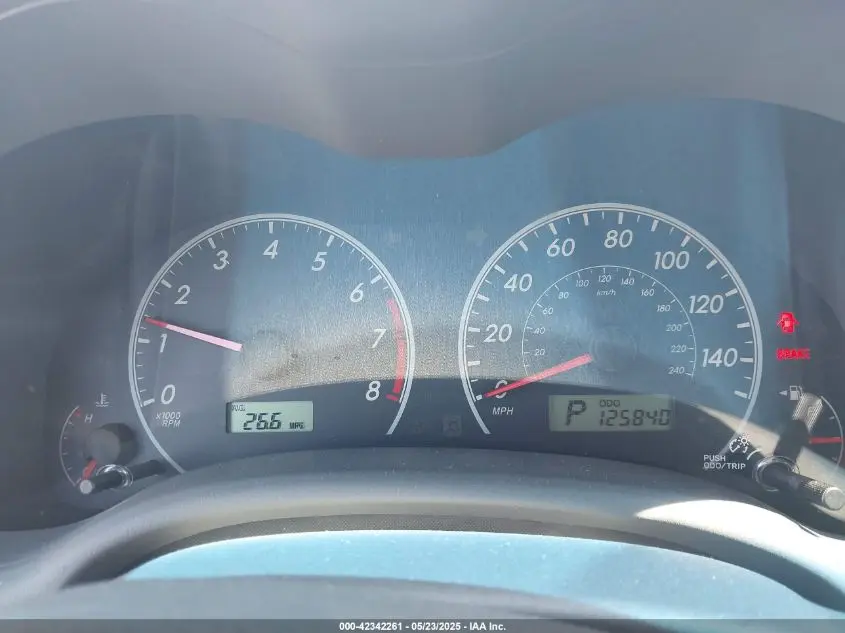 2010 TOYOTA COROLLA LE/S/XLE
