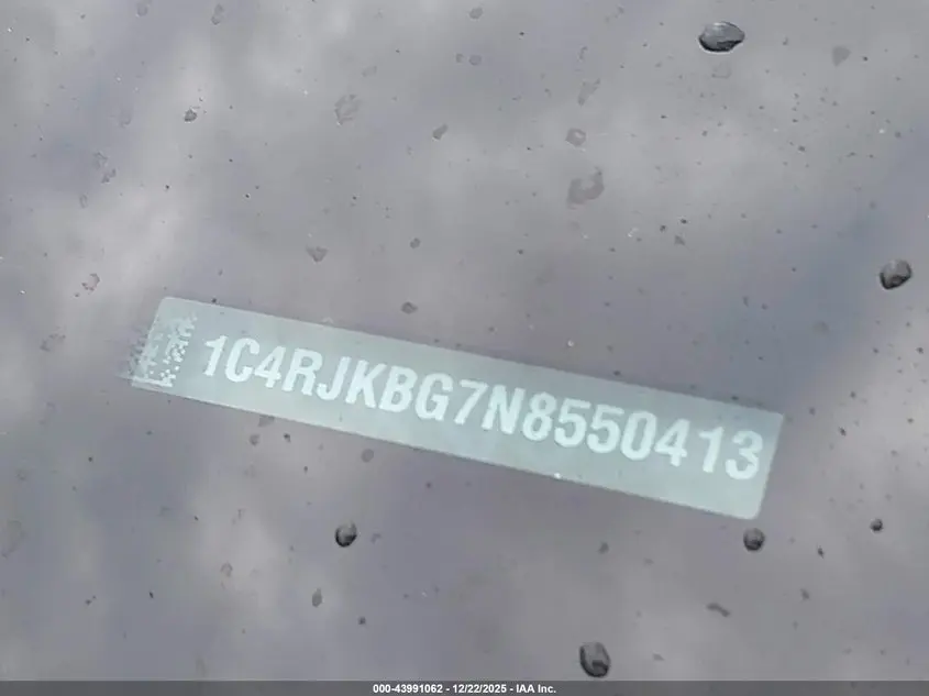 2022 JEEP GRAND CHEROKEE L LIMITED 4X4