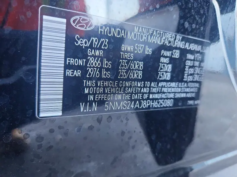 2023 HYUNDAI SANTA FE SEL  