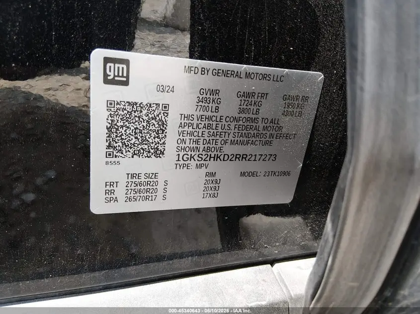 2024 GMC YUKON XL 4WD AT4