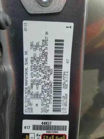 2013 TOYOTA TUNDRA CREWMAX SR5  