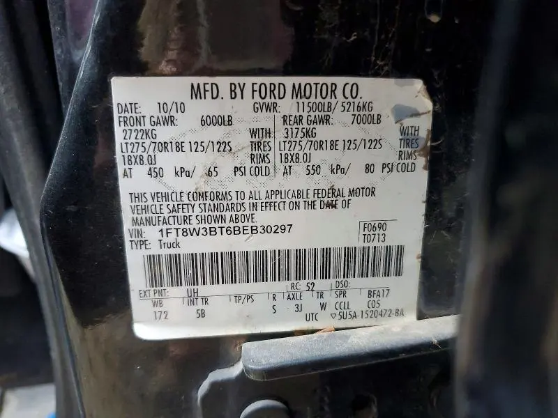 2011 998K F