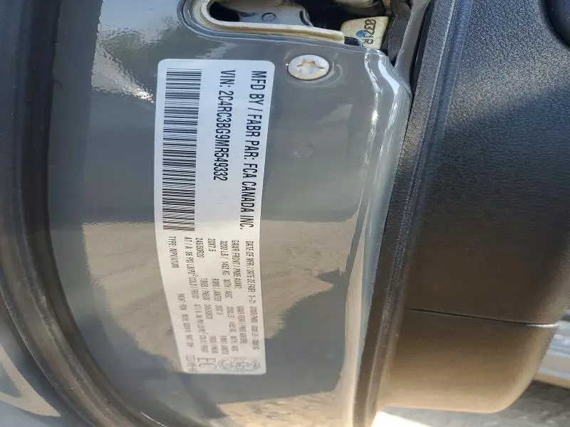 2021 CHRYSLER PACIFICA TOURING L  