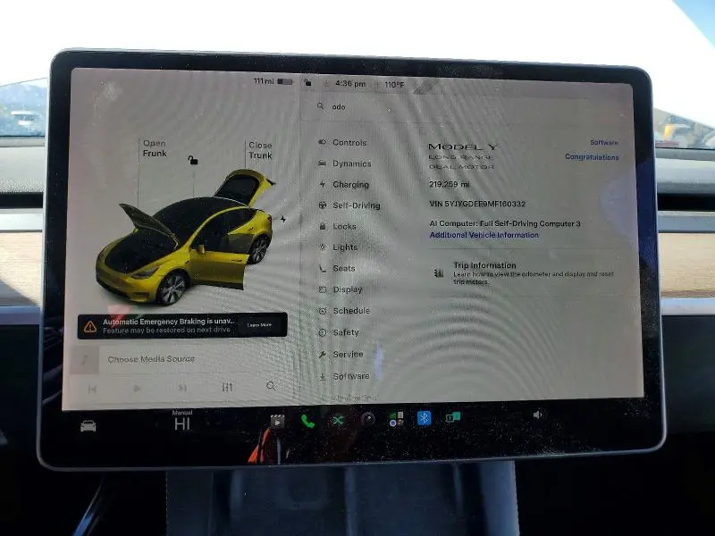 2021 TESLA MODEL Y   