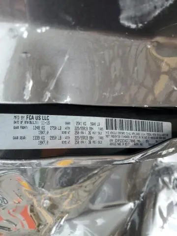 2016 DODGE JOURNEY R/T  