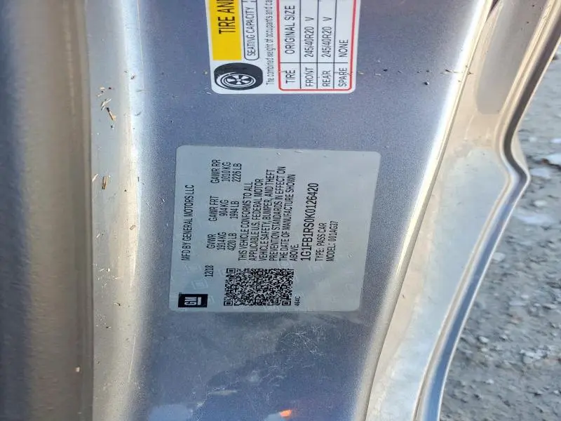 2019 CHEVROLET CAMARO LS  