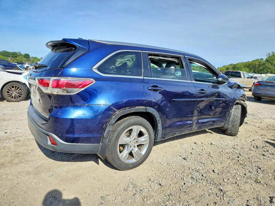 2015 TOYOTA HIGHLANDER LIMITED PLATINUM  