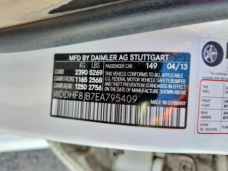 2014 MERCEDES-BENZ E 350 4MATIC  