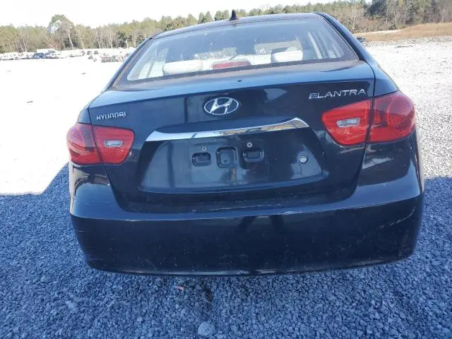 2010 HYUNDAI ELANTRA BLUE  
