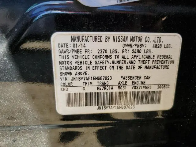 2014 INFINITI Q50 BASE  