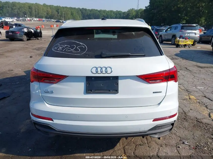 2022 AUDI Q3 PREMIUM PLUS 45 TFSI S LINE QUATTRO TIPTRONIC