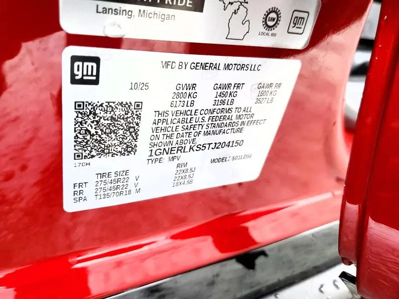 2026 CHEVROLET TRAVERSE RS  