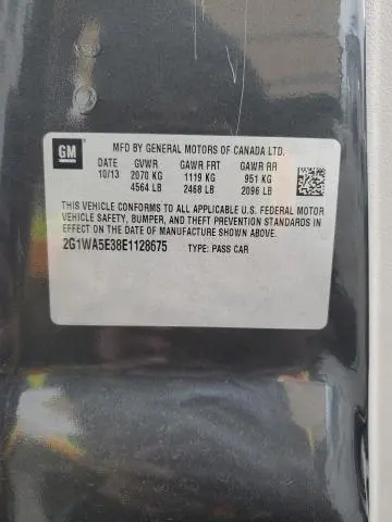 2014 CHEVROLET IMPALA LIMITED LS  