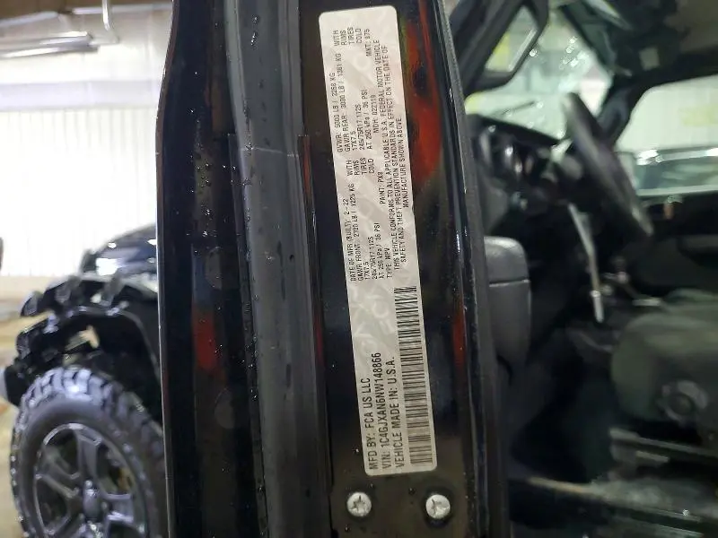 2022 JEEP WRANGLER SPORT  