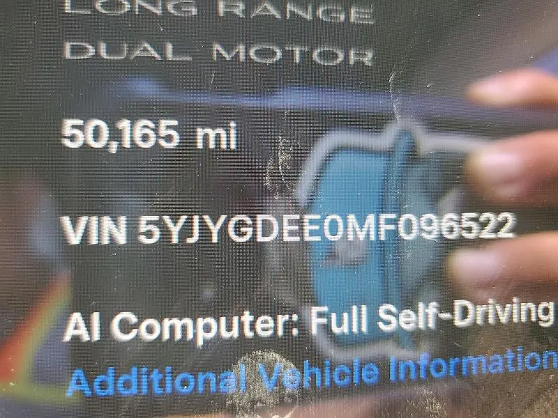2021 TESLA MODEL Y   