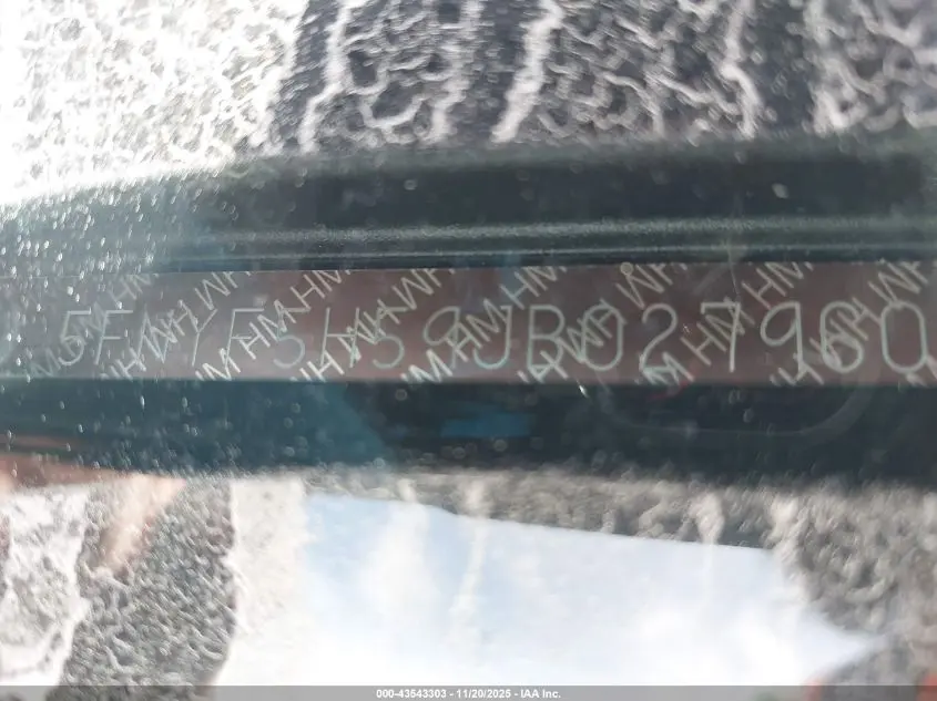 2018 HONDA PILOT EX-L