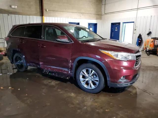 2015 TOYOTA HIGHLANDER LE  