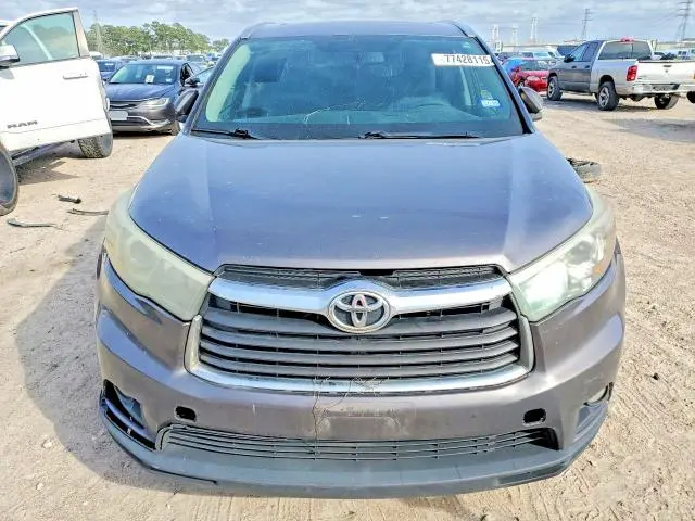 2015 TOYOTA HIGHLANDER XLE  