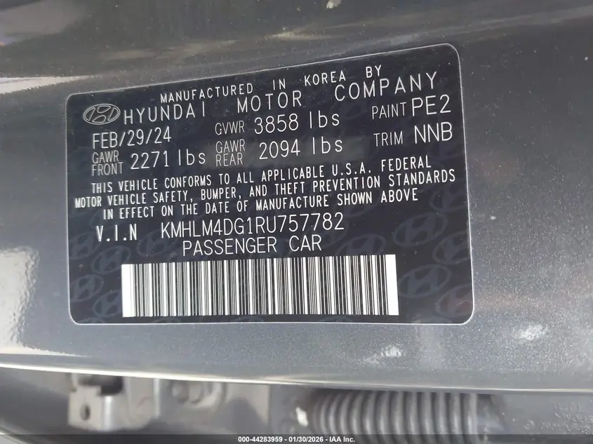2024 HYUNDAI ELANTRA SEL