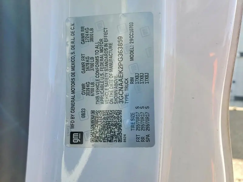 2023 CHEVROLET SILVERADO C1500  