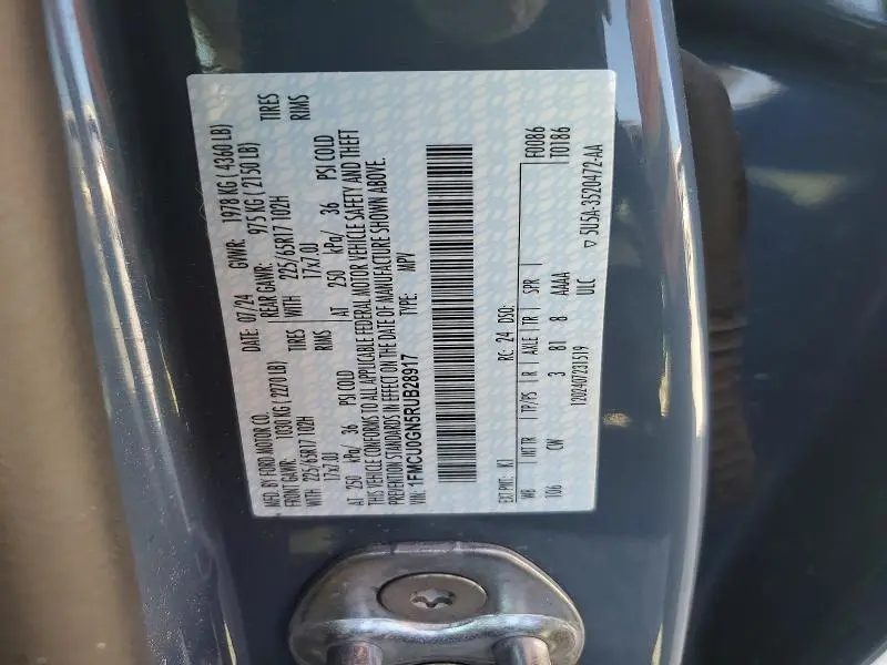 2024 FORD ESCAPE ACTIVE  