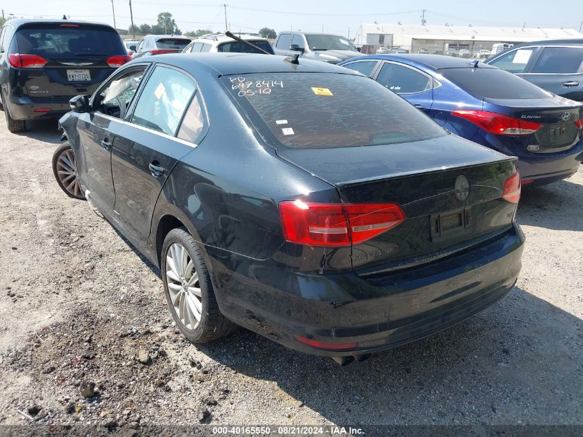 2015 VOLKSWAGEN JETTA 1.8T SE