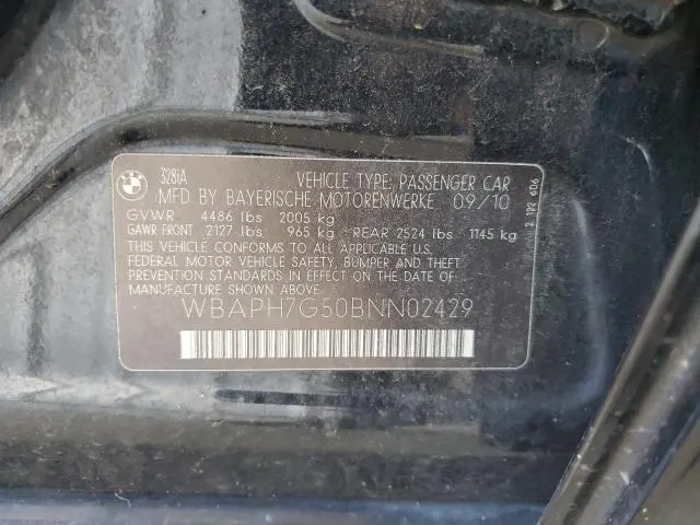2011 BMW 328 I  