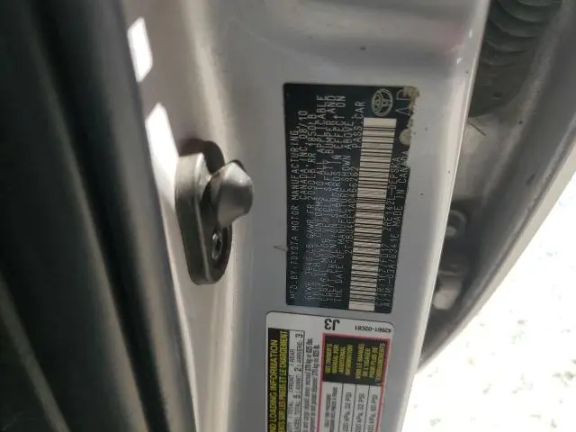 2010 TOYOTA COROLLA BASE  