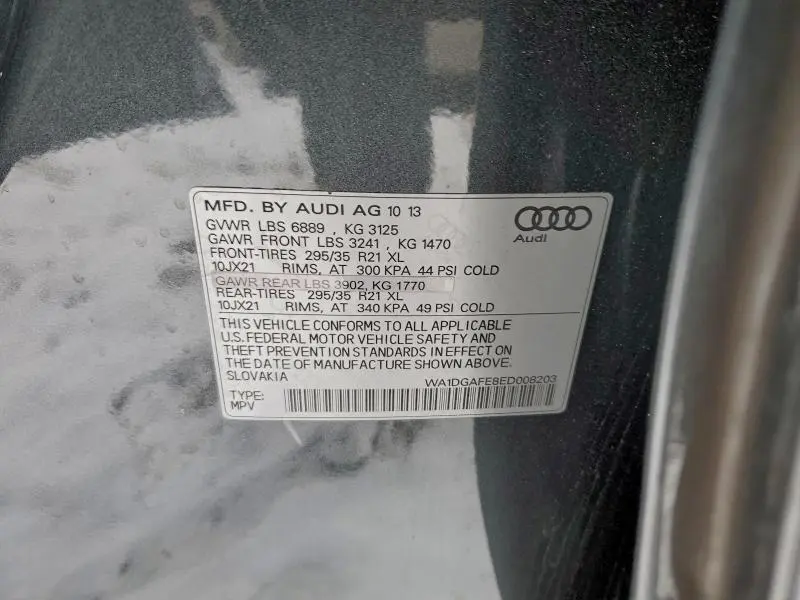 2014 AUDI Q7 PRESTIGE  