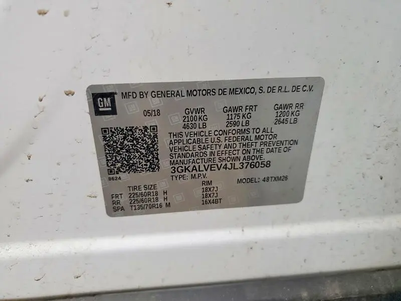 2018 GMC TERRAIN SLT  