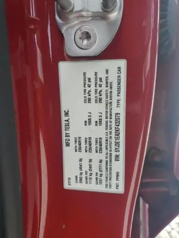 2019 TESLA MODEL 3   