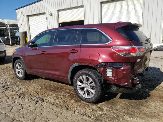 2014 TOYOTA HIGHLANDER LE  