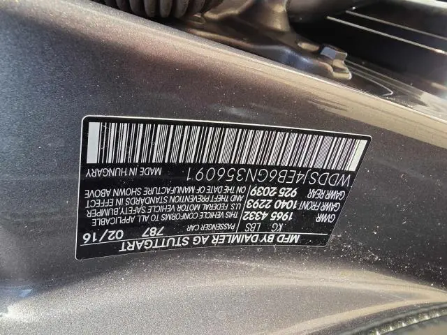 2016 MERCEDES-BENZ CLA 250  