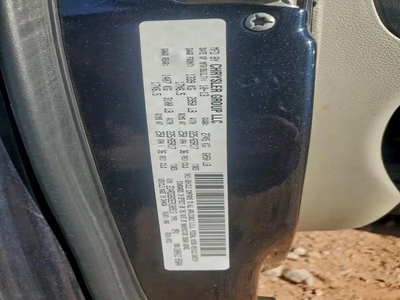 2014 DODGE GRAND CARAVAN SE  