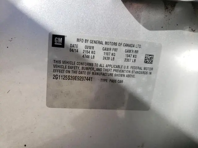 2014 CHEVROLET IMPALA LT