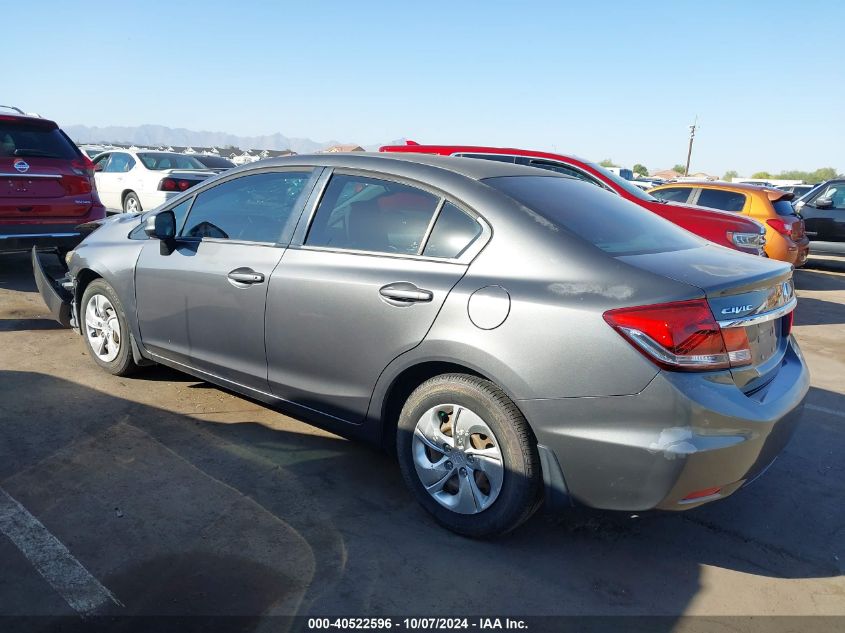 2013 HONDA CIVIC LX