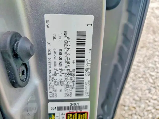 2025 TOYOTA SEQUOIA PLATINUM  