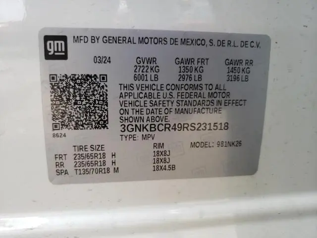 2024 CHEVROLET BLAZER 2LT  