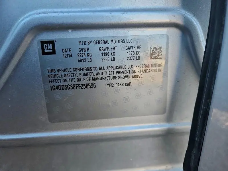 2015 BUICK LACROSSE PREMIUM  