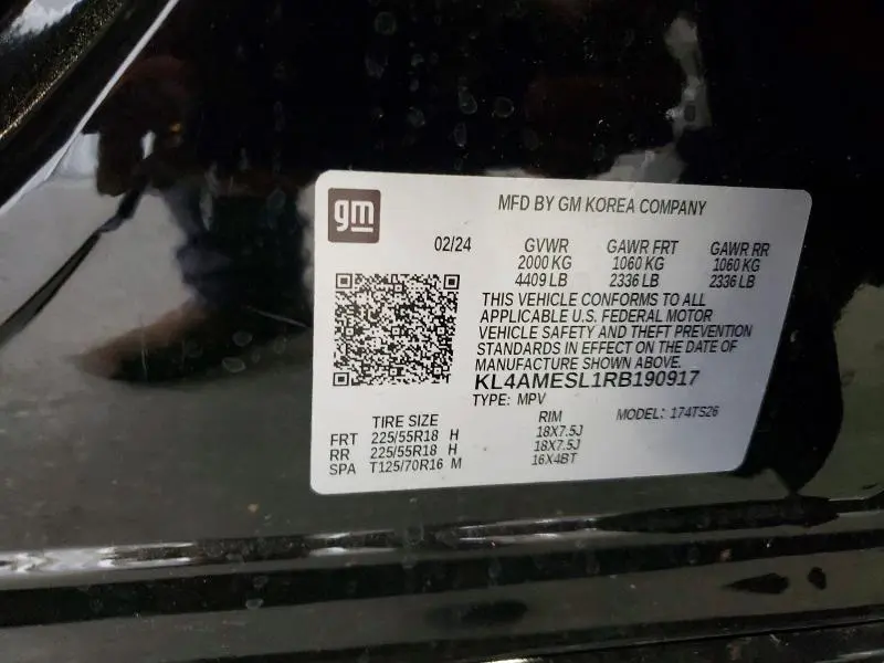 2024 BUICK ENCORE GX SPORT TOURING  