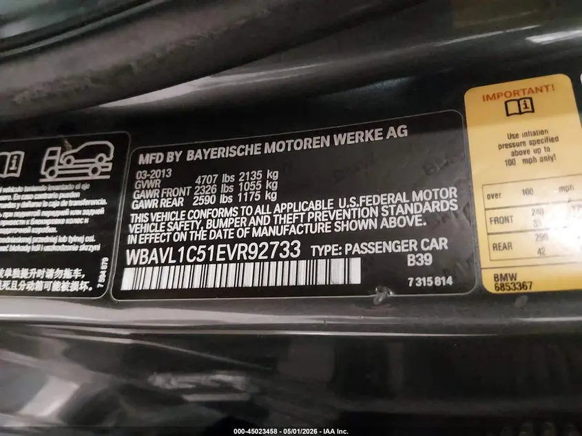 2014 BMW X1 XDRIVE28I