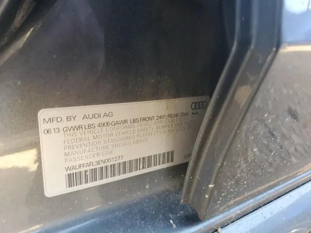 2014 AUDI A4 PREMIUM PLUS  