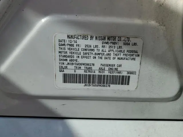 2015 INFINITI Q50 BASE  